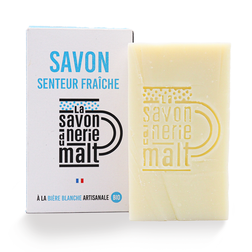 Savon À La Bière Blanche Artisanale Bio La Savonnerie Du Malt 100g