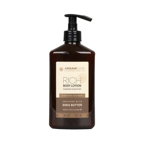 Lotion corporelle au Beurre de Karité Arganicare 400ml - hairStore.fr