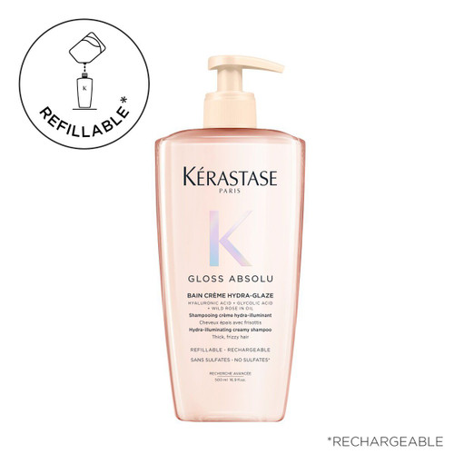 Kérastase Gloss Absolu Bain Crème Hydra-Glaze rechargeable 500ml