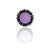 Brosse Thermique Pastel Ion Violette 25 mm - hairStore.fr