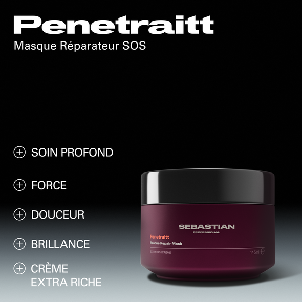 Sebastian Professional Penetraitt Masque Réparateur SOS 145ml - hairStore.fr