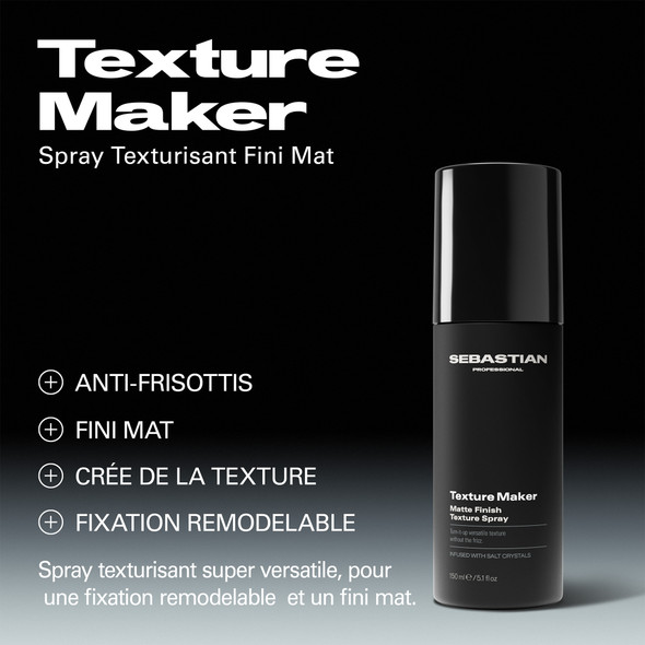 Texture Maker - Spray Texturisant Fini Mat 150ml - hairStore.fr