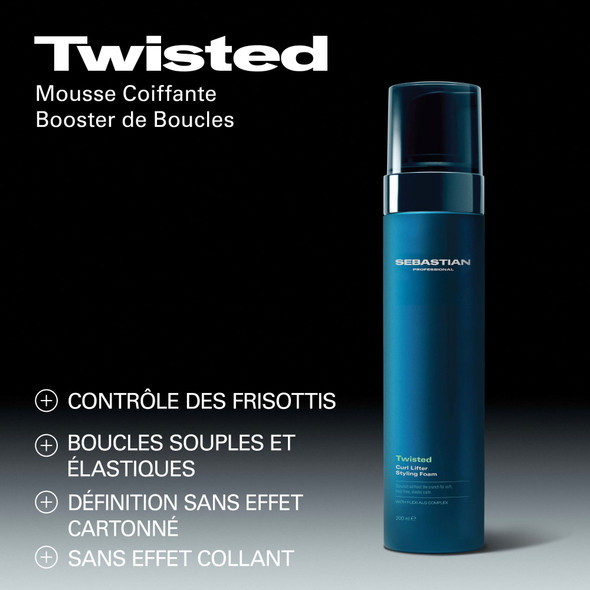 Mousse Curl Twisted Sebastian 200ml
