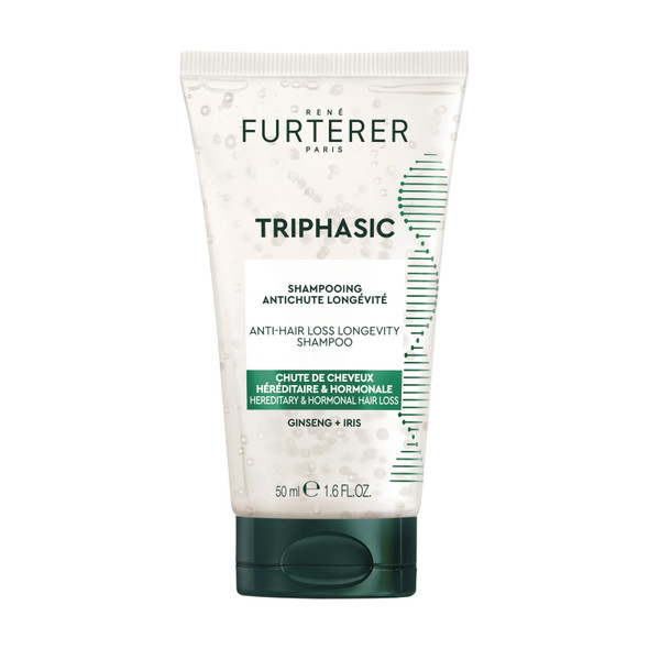 René Furterer Shampoing Antichute Longévité Triphasic 50 ml - hairStore.fr