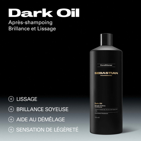 Conditionneur Léger Dark Oil Sebastian 1L - hairStore.fr