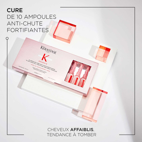 Ampoules Cure Anti-Chute Fortifiantes Genesis Kérastase 10 x 6ml