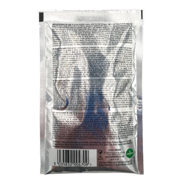 Crazy Color Back To Base Sachet 45g