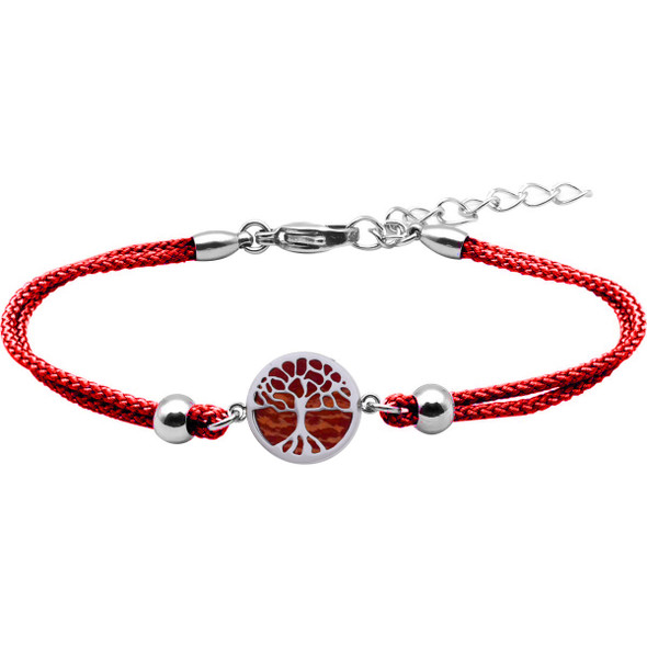 Bracelet Arbre de Vie Agate Rouge - LABISE