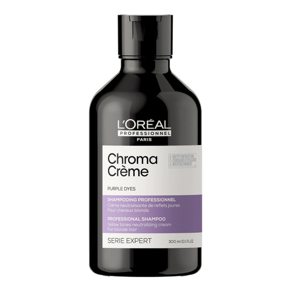 Shampooing Chroma Crème Anti-Reflets Jaunes L'Oréal 300ml