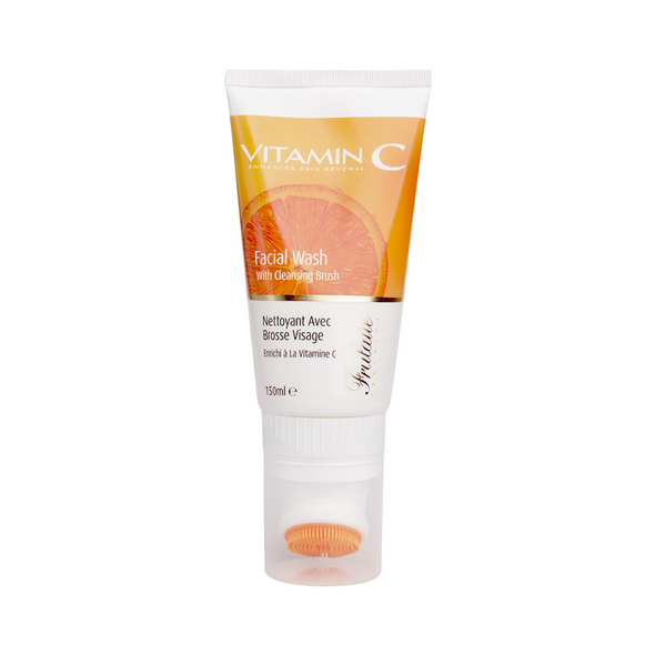 Nettoyant Avec Brosse Visage à La Vitamine C Arganicare 150ml