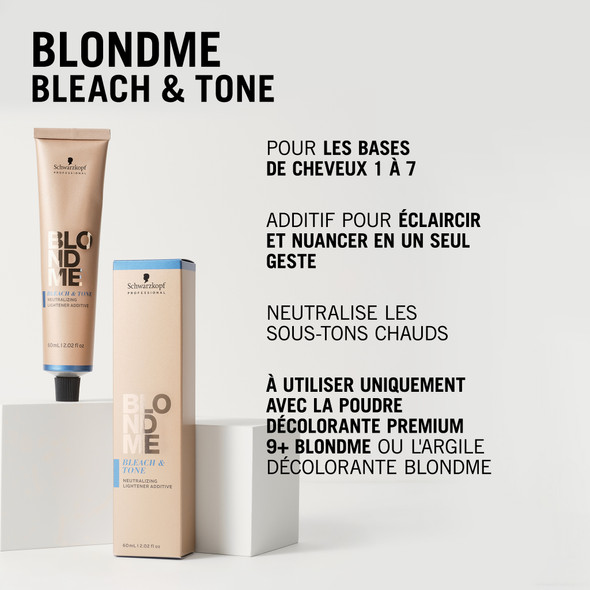 Crème Cendreur BlondMe Bleach and Tone 60ml