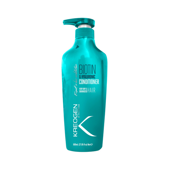 Kreogen - Après-Shampooing À La Biotine- Cheveux Très Sec Et Abîmés 800ml