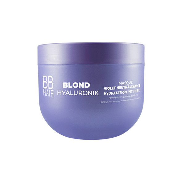 BBHair Generik Shampoo Violett Für Blonde – 300 Ml Mit Hyaluron, Neutralisiert Gelbstiche