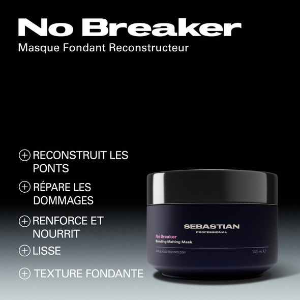 Masque Fondant Reconstructeur No Breaker Sebastian Professional 150ml-hairStore.fr