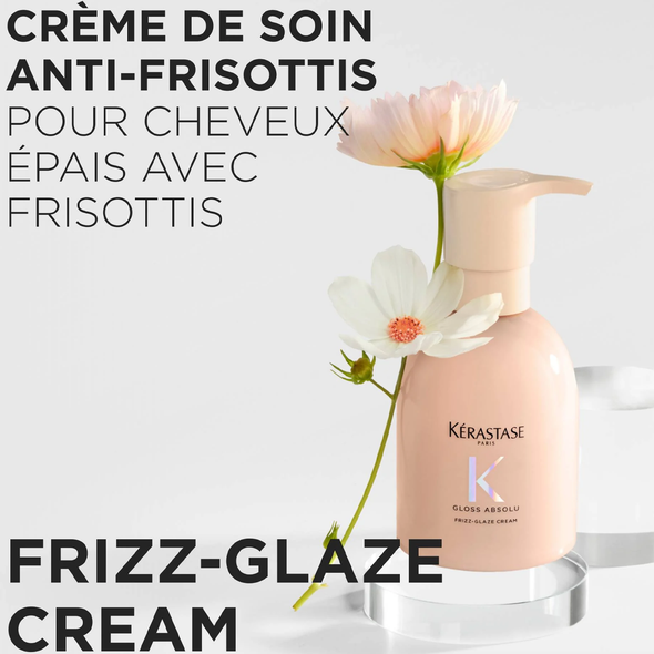 Crème De Coiffage Frizz-Glaze Gloss Absolu Kérastase 240ml - hairStore.fr