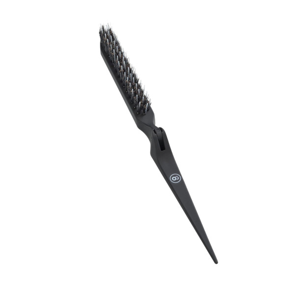 Expert Style Up Boar & Nylon Bristles Matt Black