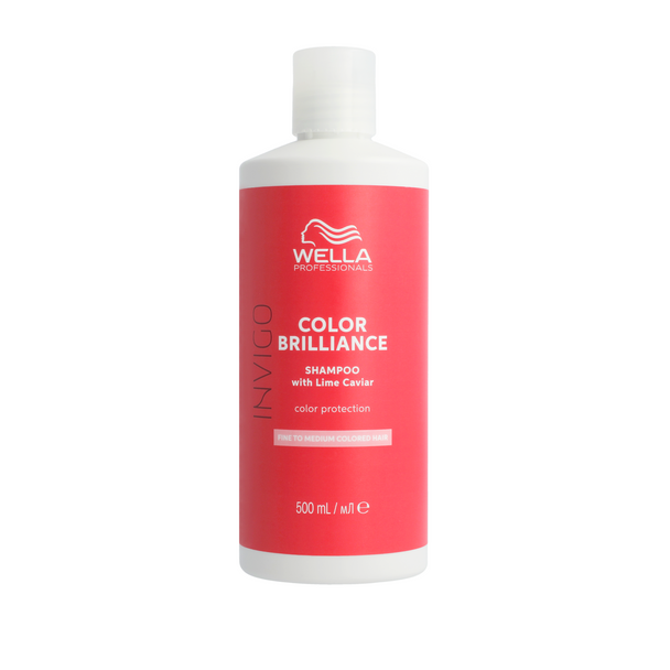 Shampoing Color Brilliance Cheveux Fins Invigo Wella 500ml