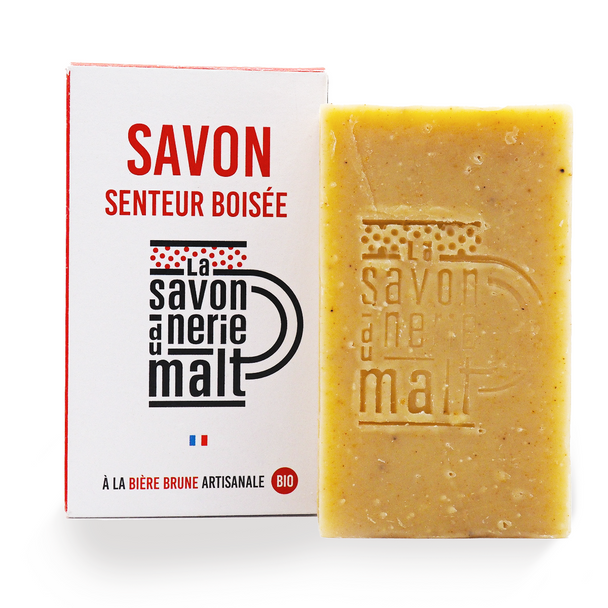 Savon À La Bière Brune Artisanale Bio La Savonnerie Du Malt 100g