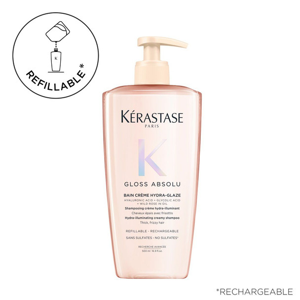 Kérastase Gloss Absolu Bain Crème Hydra-Glaze rechargeable 500ml