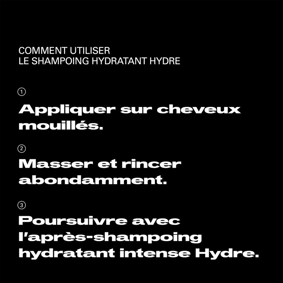 Hydre - Shampoing Hydratant 1000ml  - hairStore.fr