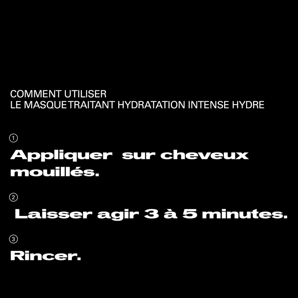 Hydre - Masque Hydratant Intense 145ml - hairStore.fr