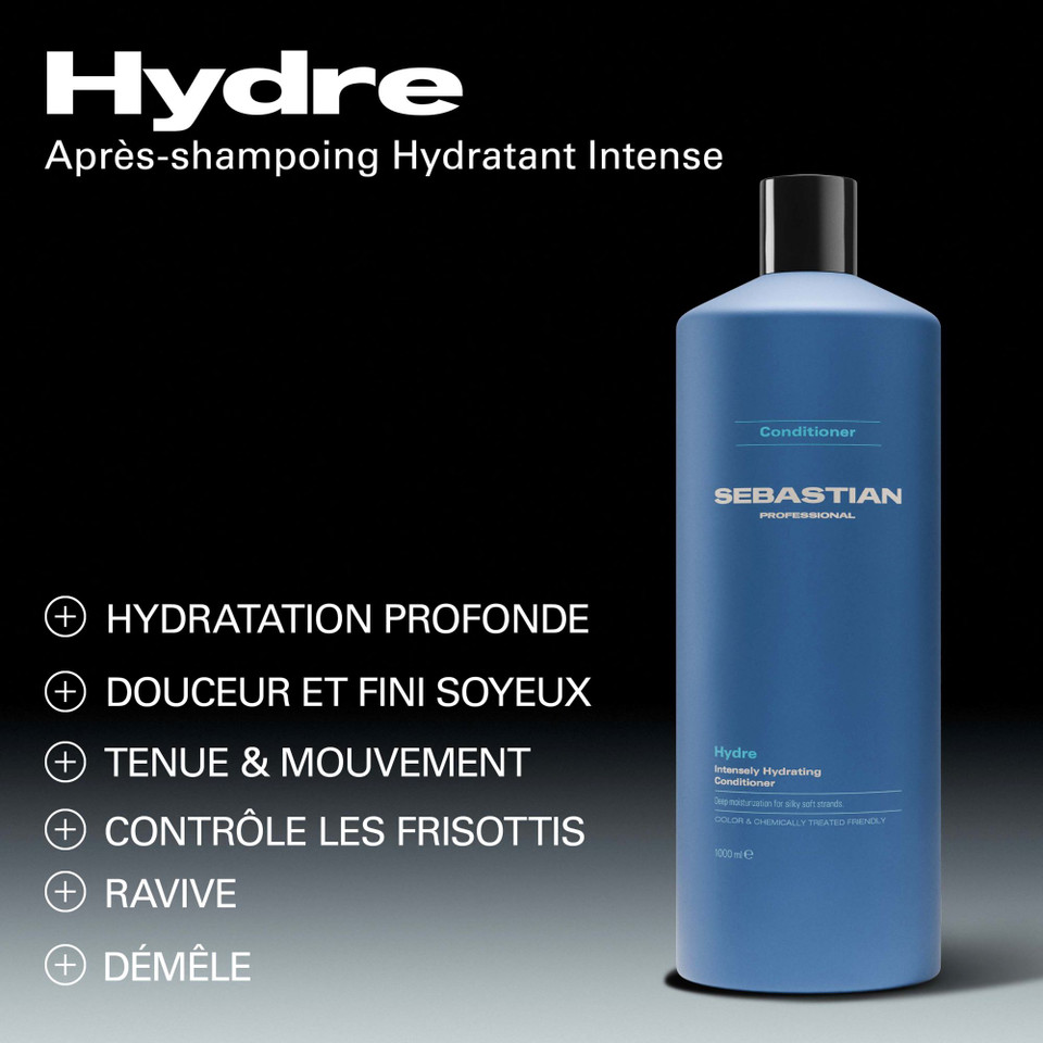 Hydre - Après-shampoing Hydratant Intense 1000ml - hairStore.fr