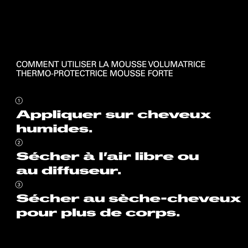 Mousse Forte - Mousse Volumatrice Fixation Forte 200ml - hairStore.fr