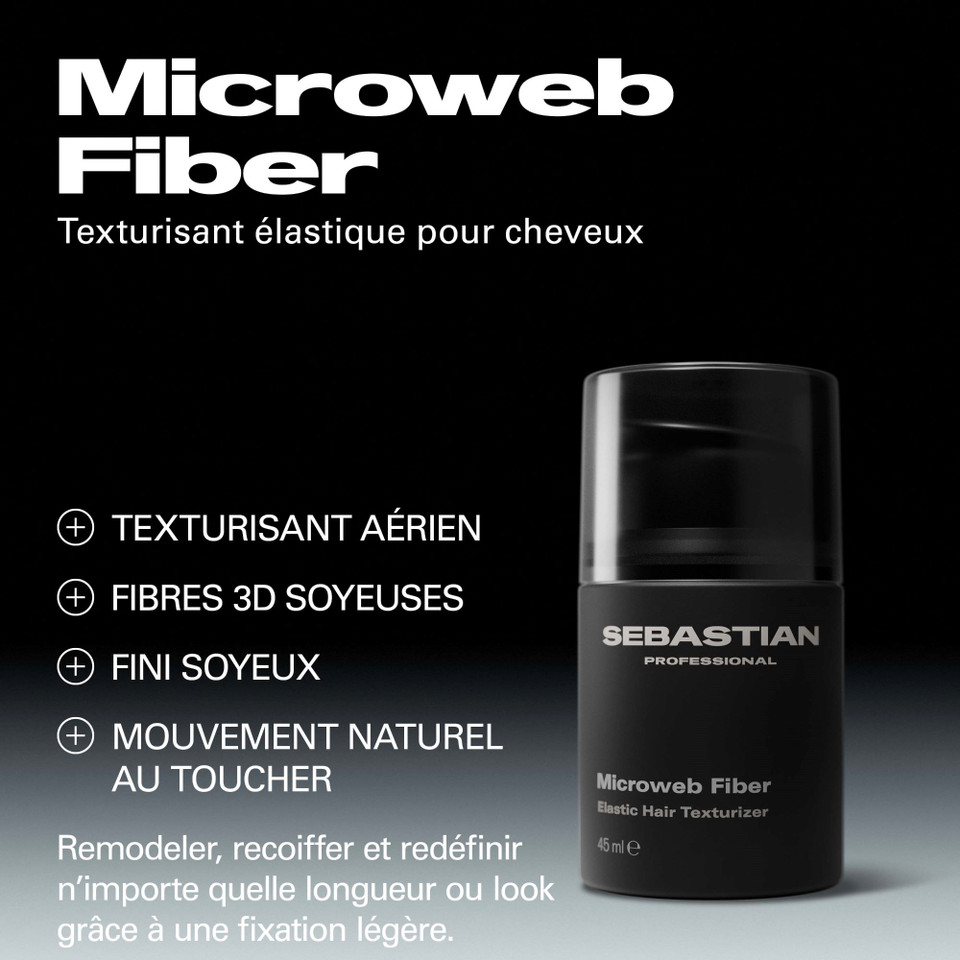 Microweb Fiber - Texturisant Élastique 45ml - hairStore.fr