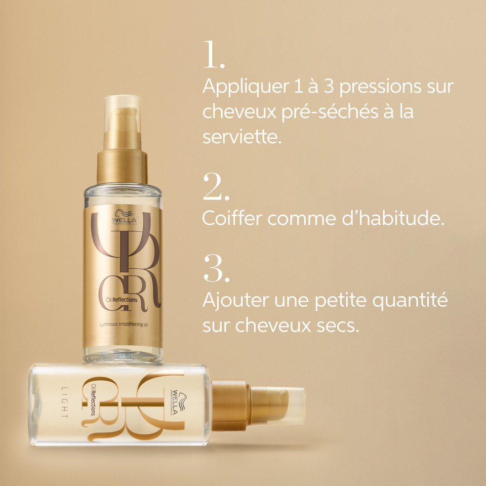 Mini Huile Révélatrice Light Oil Reflections Wella 30ml