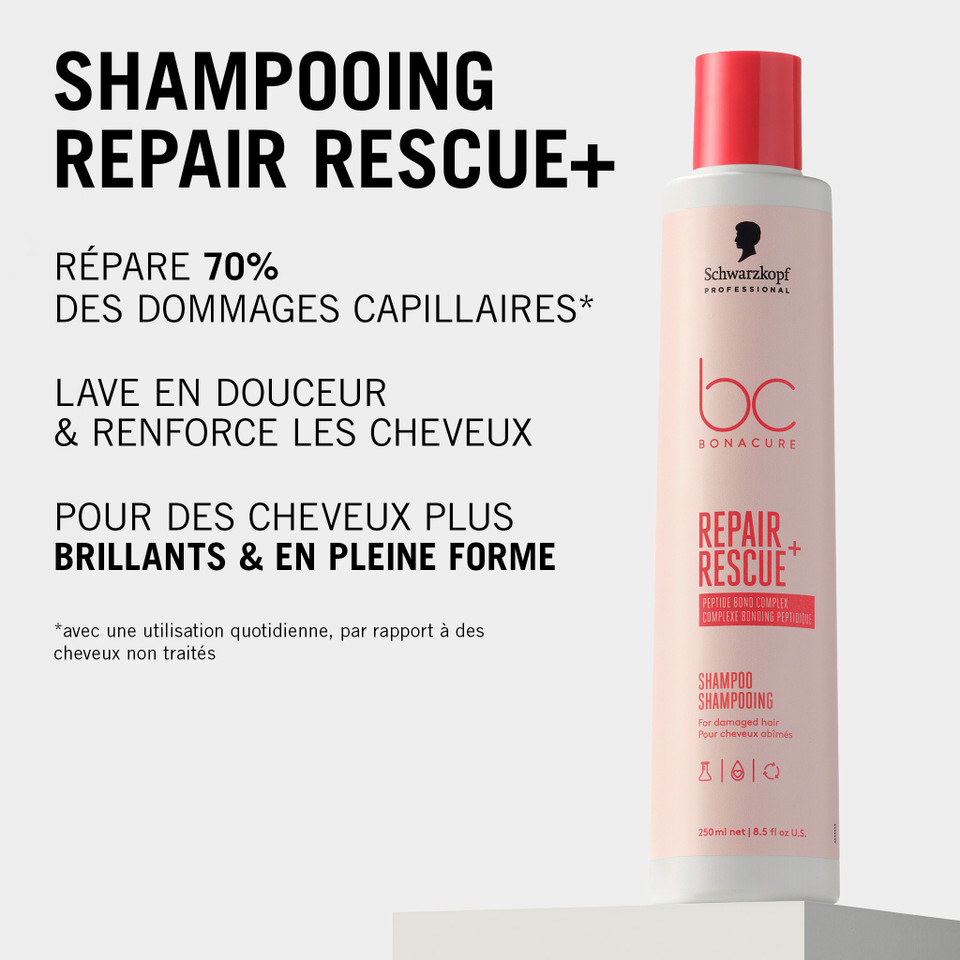 Shampooing Micellaire Repair Rescue Schwarzkopf 1000ml