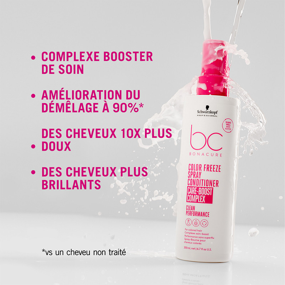 Spray Baume pH 4-5 Color Freeze Schwarzkopf 400ml - hairStore.fr