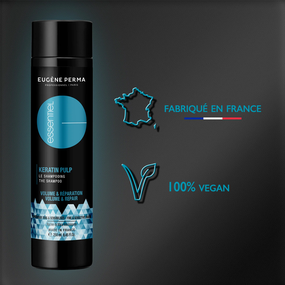 Shampooing Keratin Pulp Essentiel Eugène Perma 250ml