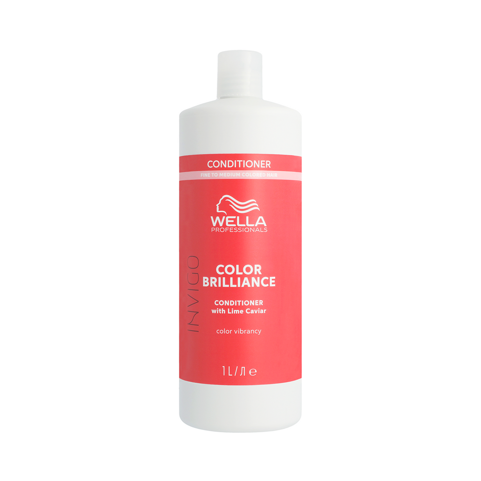 Conditioner Color Brilliance Cheveux Fins Invigo Wella 1000ml