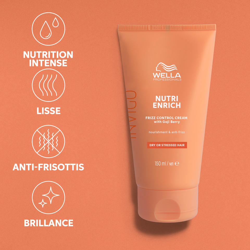 Crème Anti Frisottis Nutri Enrich Invigo Wella 150ml