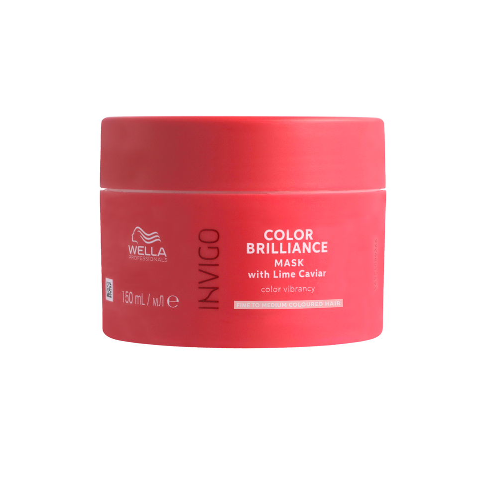 Masque Color Brilliance Cheveux Fins Invigo Wella 150ml