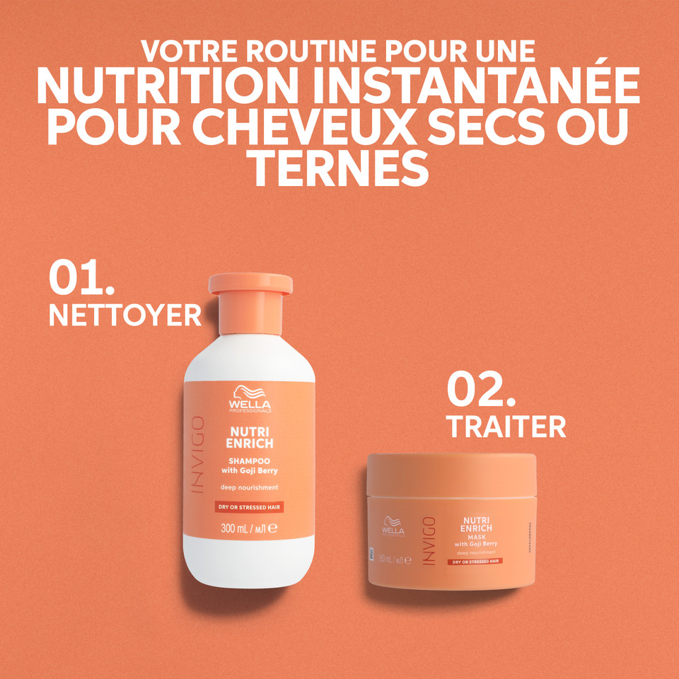 Shampooing Nutri Enrich Invigo Wella 1000ml