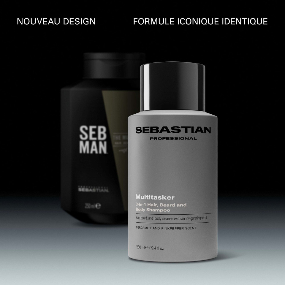 Homme - Multitasker 3-en-1 Cheveux + Corps + Barbe 280ml - hairStore.fr