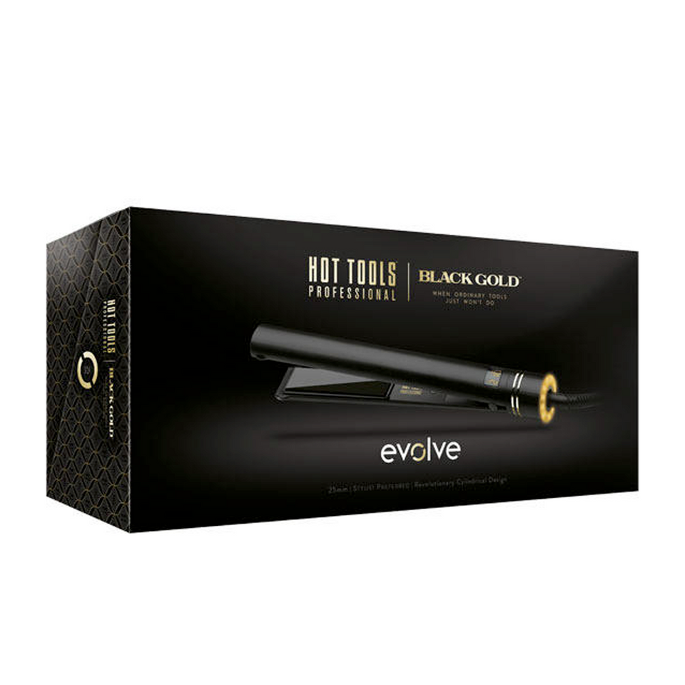 Lisseur Black Gold Titanium Evolve 25mm Hot Tools