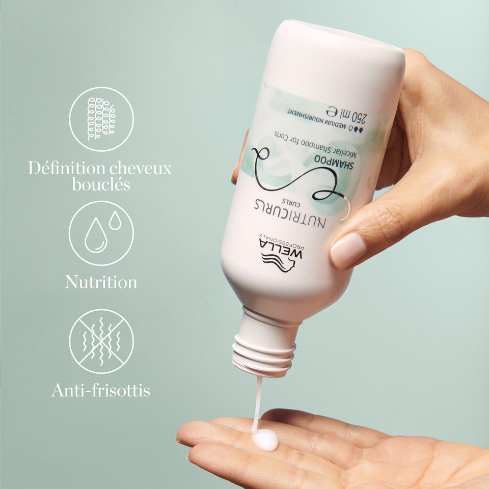 Shampooing Sans-Sulfates Nutri Curls Wella 1000ml