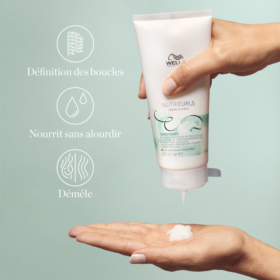 Conditionneur Nutri Curls Wella 1000ml
