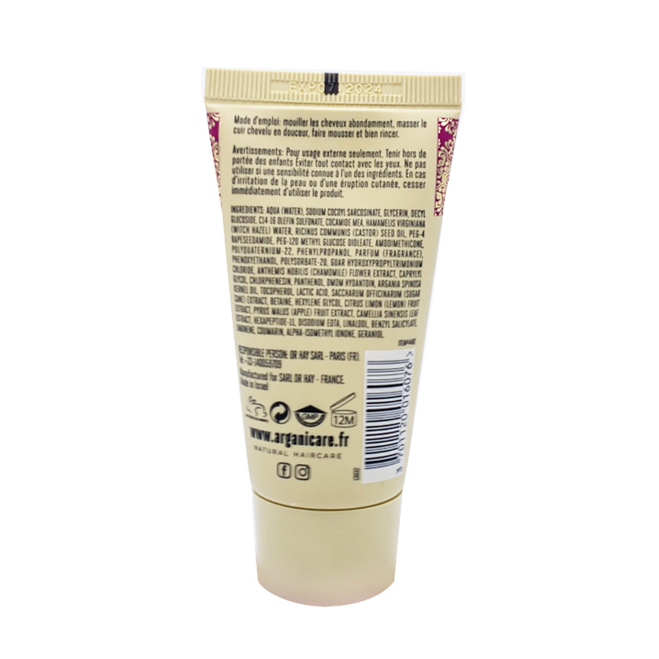 Shampooing Huile De Ricin Arganicare 50ml