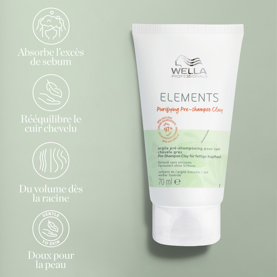 Elements Argile pré-shampoing Purifying Wella 70ml