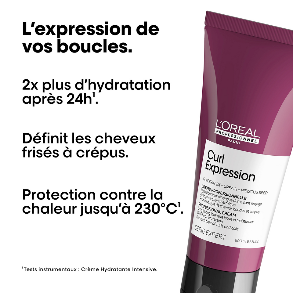 Crème Hydratante Intensive Longue Durée Curl Expression L'Oréal 200ml