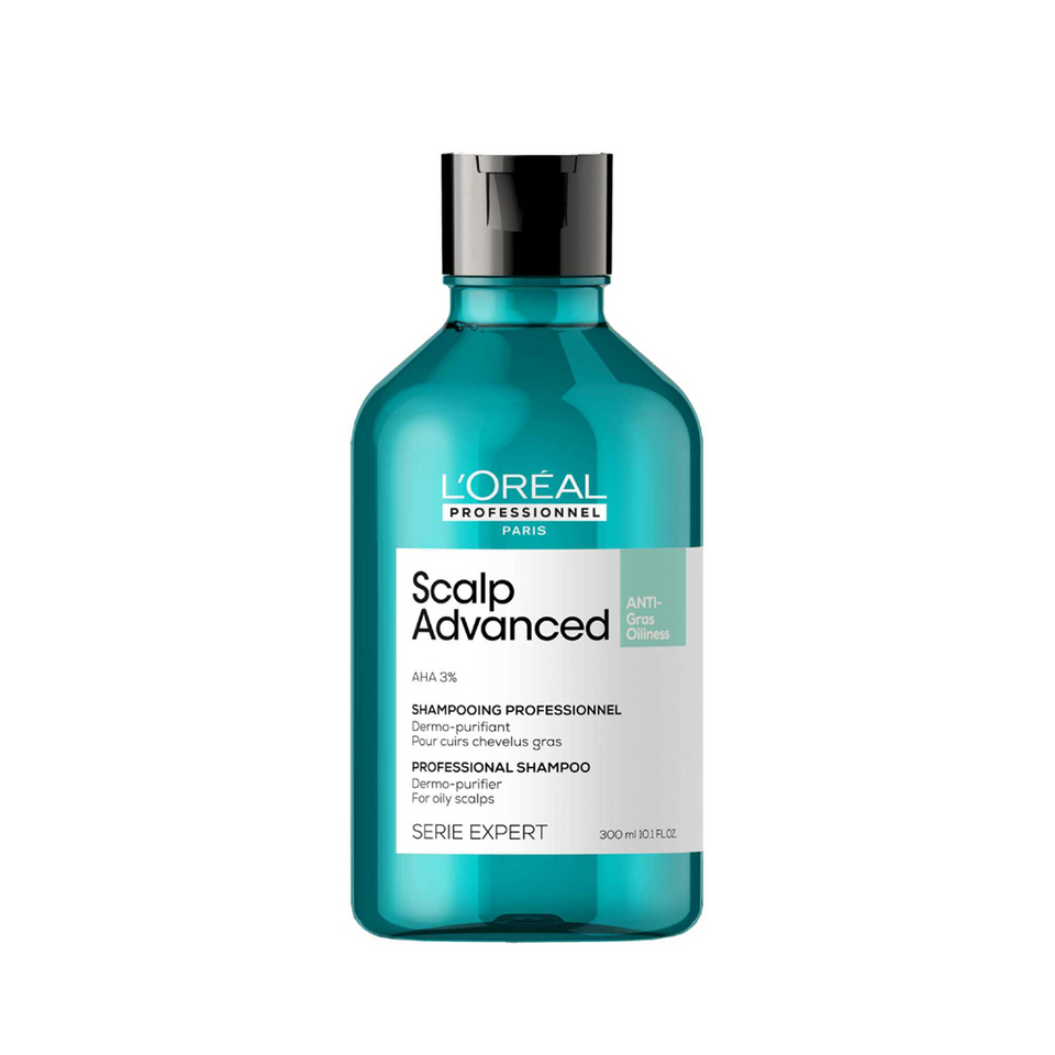 Shampooing Dermo-Purifiant Anti Gras Scalp Advanced L'Oréal 300ml - hairStore.fr
