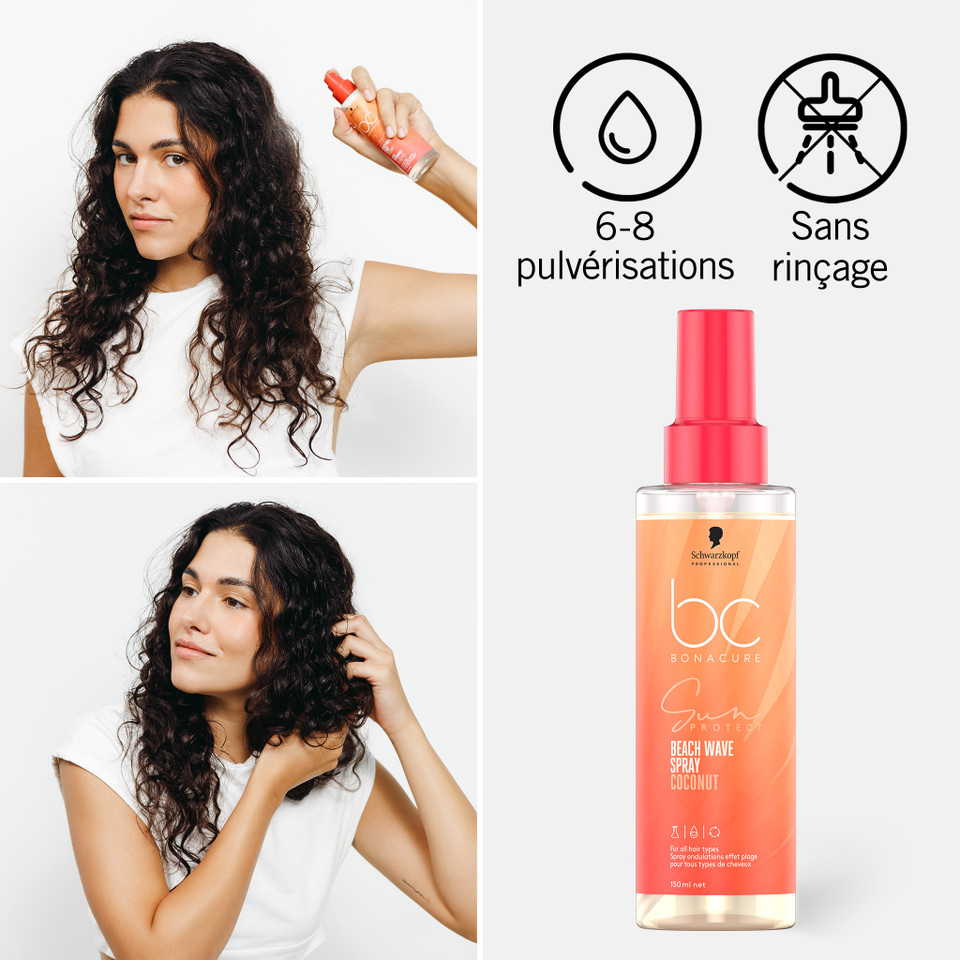 Spray Ondulations Effet Plage Sun Protect Schwarzkopf 150ml - hairStore.fr