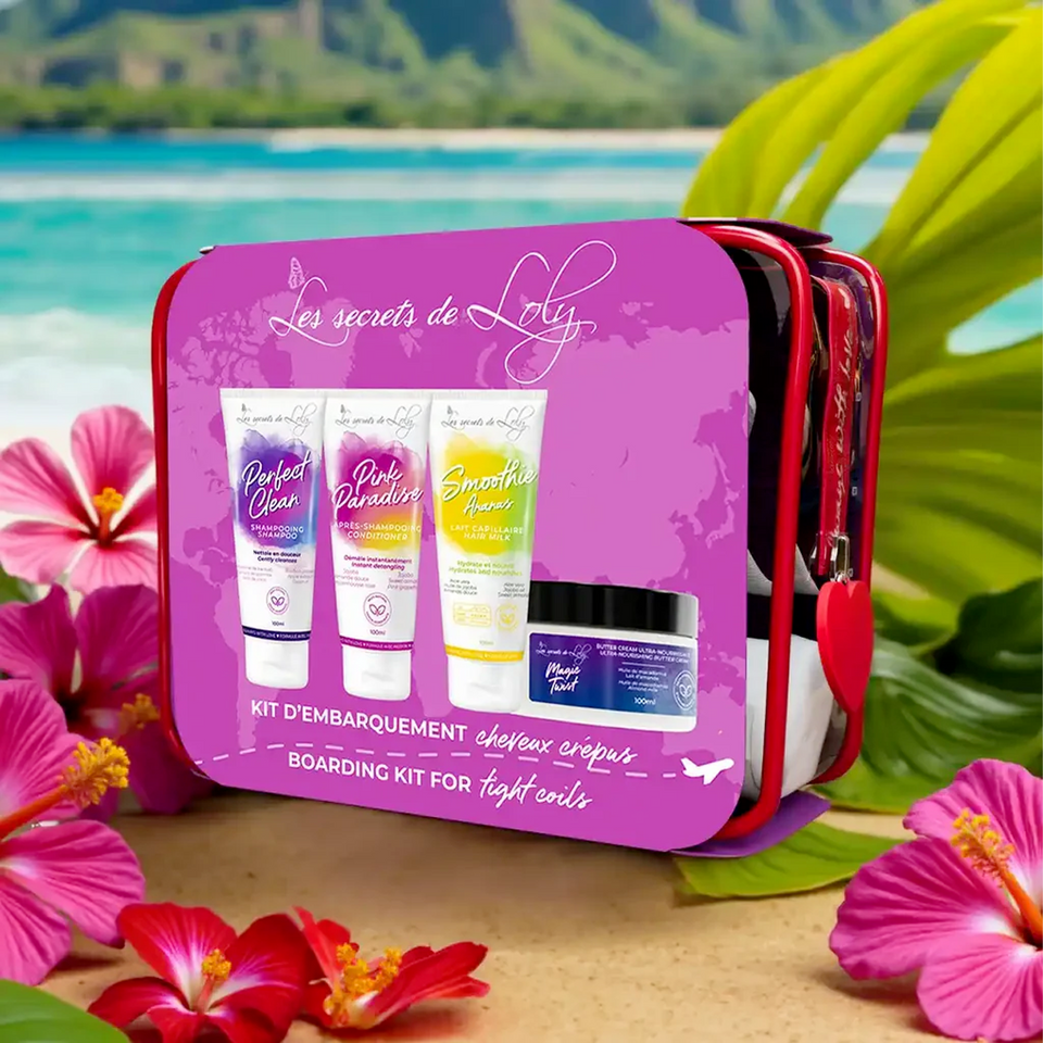 Kit D'embarquement cheveux Crépus 100ml Les Secrets De Loly - hairStore.fr