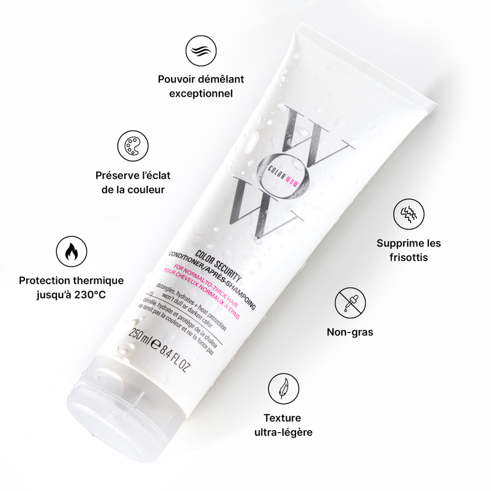 Après-Shampooing Color Security Cheveux Epais Color Wow 250ml - hairStore.fr