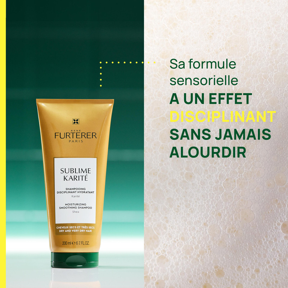 Shampooing Sublime Karité Disciplinant Hydratant René Furterer 200ml-hairStore.fr