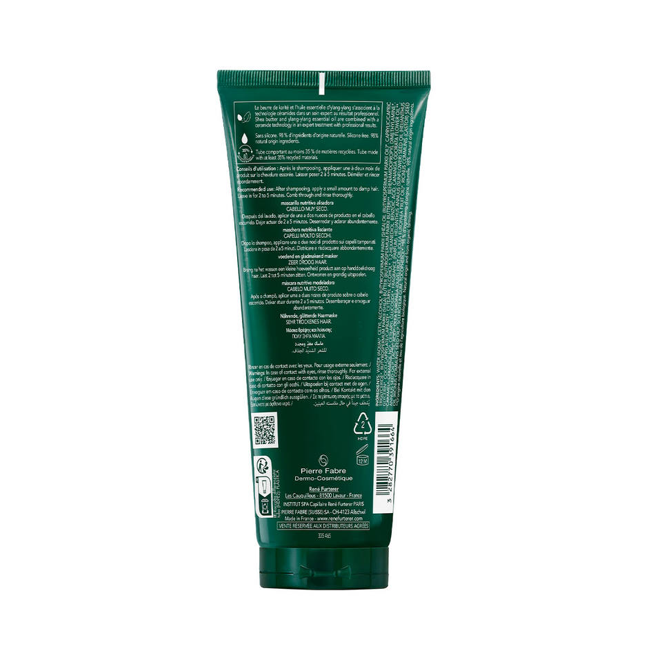 Masque Sublime Karité Nourissant Lissant René Furterer 250ml-hairStore.fr