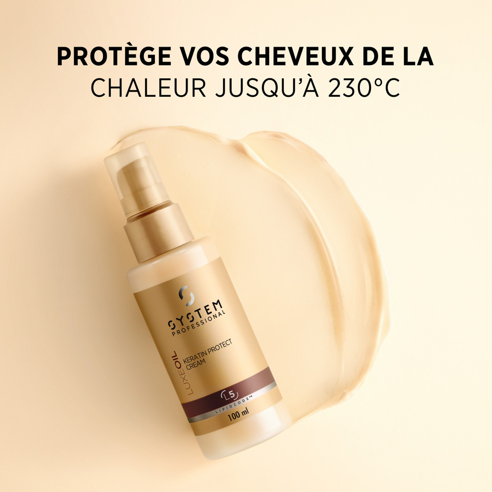 Luxe Oil Keratin Protect Cream 95ml System Professional - hairStore.fr